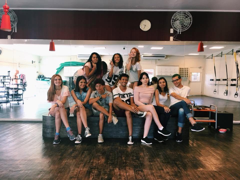 Dancers in the studio